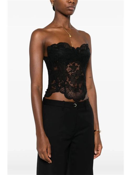 Corsetto in pizzo floreale ERMANNO SCERVINO | D472L725ZEQ95708